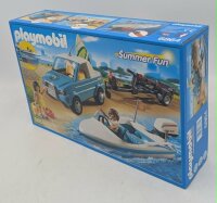 PLAYMOBIL 6864 Surfer-Pickup mit Speedboot