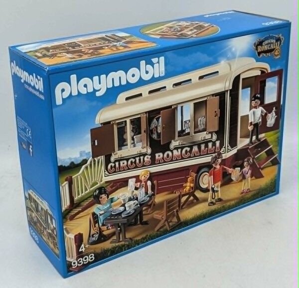 PLAYMOBIL 9398 Circus Roncalli Wohnwagen Café Bistro Imbiss