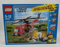 LEGO 66453 City Feuerwehr Super Pack 4In1 60000+60001+60003+60010