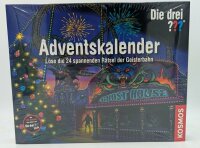 Kosmos 63416 Die drei ??? Adventskalender 2019 Rätsel in der Geisterbahn