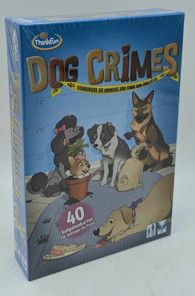 Ravensburger 76413 Dog Crimes Thinkfun Logikspiel