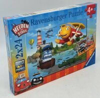 Ravensburger 07827 Helden der Stadt im Einsatz 2x24 Teile...