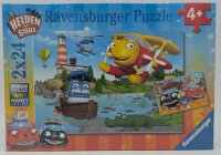 Ravensburger 07827 Helden der Stadt im Einsatz 2x24 Teile Puzzle
