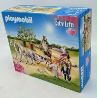 PLAYMOBIL 9427 Hochzeitskutsche mit Brautpaar