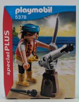 PLAYMOBIL 5378 Pirat mit Kanone specialPlus