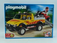 PLAYMOBIL 4228 Pick-Up mit Racing Quad