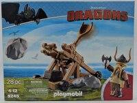 PLAYMOBIL 9245 Dragons Grobian mit Katapult