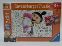 Ravensburger 07811 Agnes und die Minions 2x24 Teile Puzzle