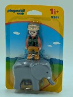 PLAYMOBIL 9381 Tierpflegerin mit Elefant