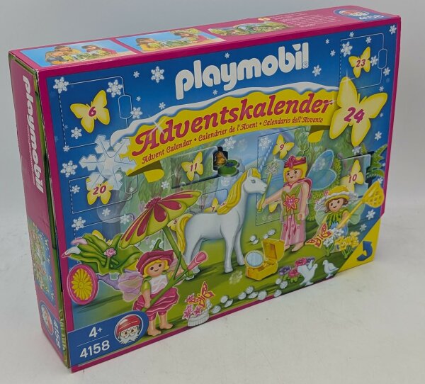 PLAYMOBIL 4158 Adventskalender Einhorn im Feenland