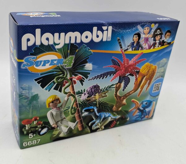 PLAYMOBIL 6687 Lost Island mit Alien und Raptor