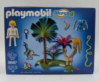 PLAYMOBIL 6687 Lost Island mit Alien und Raptor