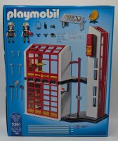 PLAYMOBIL 5361 Feuerwehrstation mit Alarm