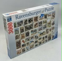Ravensburger 17079 Tierbriefmarken 3000 Teile Puzzle