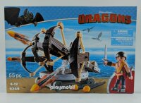 PLAYMOBIL 9249 Dragons Drachenzähmen Eret mit 4-Schuss-Feuer-Balliste