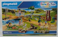 PLAYMOBIL 70342 Erlebnis-Streichelzoo Family Fun