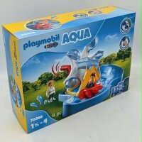 PLAYMOBIL 70268 Wasserrad mit Karussell 1.2.3