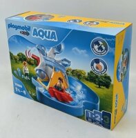 PLAYMOBIL 70268 Wasserrad mit Karussell 1.2.3