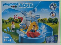 PLAYMOBIL 70268 Wasserrad mit Karussell 1.2.3