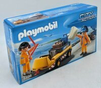 PLAYMOBIL 5396 Flugzeugschlepper mit Fluglotsen