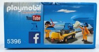 PLAYMOBIL 5396 Flugzeugschlepper mit Fluglotsen