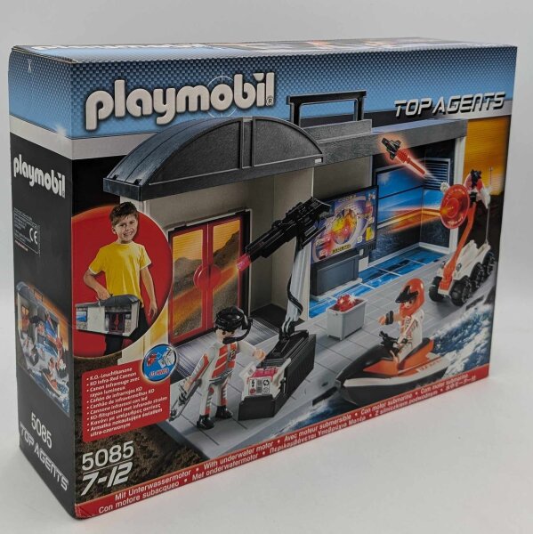 PLAYMOBIL 5085 Agentenquartier Top Agents