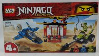 LEGO 71703 NINJAGO Legacy 4+ Kräftemessen mit dem Donner-Jet Set, Meister des Spinjitzu Spielzeuge für Kinder