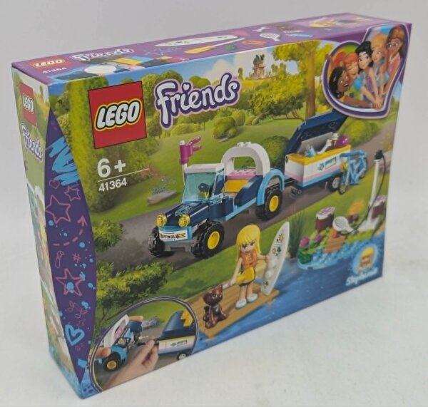 LEGO 41364 Friends Stephanies Cabrio mit Anhänger,