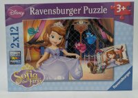 Ravensburger 07570 Prinzessin Sofia  2 x 12 Teile Kinderpuzzle
