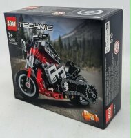 LEGO 42132 Technic Chopper Abenteuer-Bike, 2-in-1...