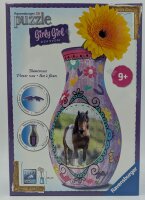 Ravensburger 12052 Girl Edition Blumenvase Pferde 216 Teile  3D Puzzle