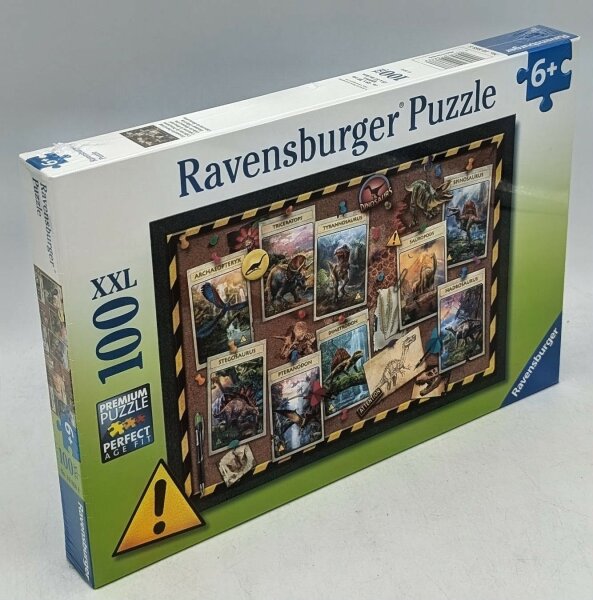 Ravensburger 10868 Dinosaurier-Sammlung 100 Teile XXL Puzzle