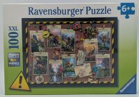 Ravensburger 10868 Dinosaurier-Sammlung 100 Teile XXL Puzzle