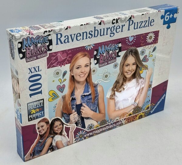Ravensburger 10714 Maggie und Bianca 100 Teile Puzzle XXL