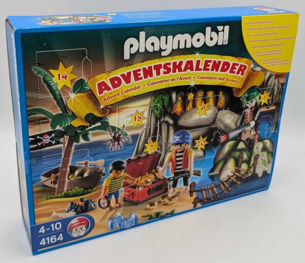 PLAYMOBIL 4164 Adventskalender Piraten-Schatzhöhle