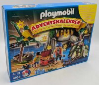 PLAYMOBIL 4164 Adventskalender Piraten-Schatzhöhle