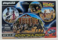 PLAYMOBIL 70576 Adventskalender Back to the Future Part III Weihnachten
