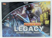 Asmodee | ZMan | Pandemic: Legacy – Season 1 (blau) | Nominiert zum Kennerspiel des Jahres 2016 | Brettspiel | 2-4 Spieler | Ab 14+ Jahren | 60+ Minuten Spielzeit | Deutsch