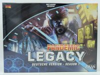 Asmodee | ZMan | Pandemic: Legacy – Season 1 (blau) | Nominiert zum Kennerspiel des Jahres 2016 | Brettspiel | 2-4 Spieler | Ab 14+ Jahren | 60+ Minuten Spielzeit | Deutsch