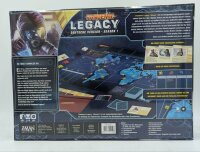 Asmodee | ZMan | Pandemic: Legacy – Season 1 (blau) | Nominiert zum Kennerspiel des Jahres 2016 | Brettspiel | 2-4 Spieler | Ab 14+ Jahren | 60+ Minuten Spielzeit | Deutsch