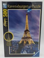 Ravensburger 14898  Star Line leuchtet Funkelnder Eiffelturm 500 Teile Puzzle