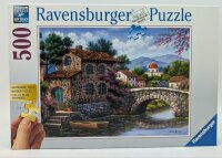 Ravensburger 17383 Die Brücke über dem Fluss 500 Teile Puzzle