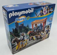 PLAYMOBIL 6695 Königstribüne mit Alex Super 4