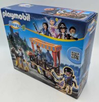 PLAYMOBIL 6695 Königstribüne mit Alex Super 4