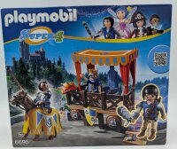 PLAYMOBIL 6695 Königstribüne mit Alex Super 4