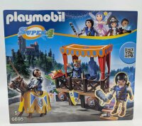 PLAYMOBIL 6695 Königstribüne mit Alex Super 4
