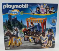 PLAYMOBIL 6695 Königstribüne mit Alex Super 4