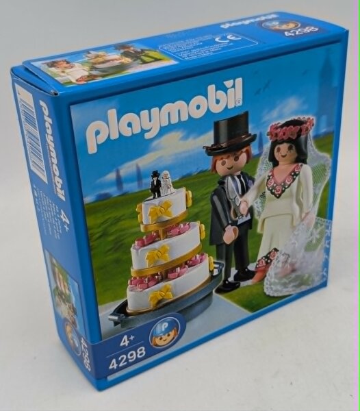 PLAYMOBIL 4298 Brautpaar mit Hochzeitstorte