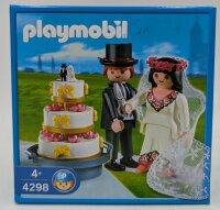 PLAYMOBIL 4298 Brautpaar mit Hochzeitstorte