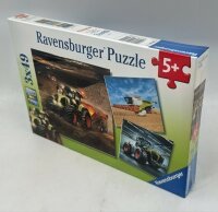 Ravensburger 09301 Claas Axion Lexion, Xerion 3 x 49...